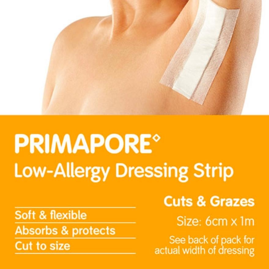 Primapore D/Strip 6cmx1m